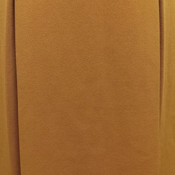 A line sleeveless, polyester ,dress with buttons| dusty orange size 4 - Picture 10 of 10